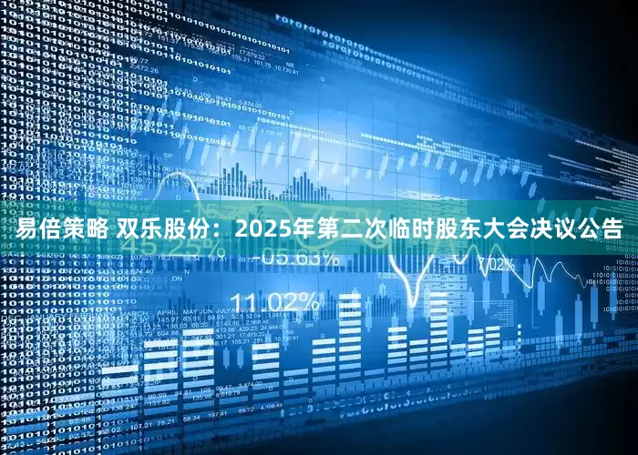 易倍策略 双乐股份：2025年第二次临时股东大会决议公告